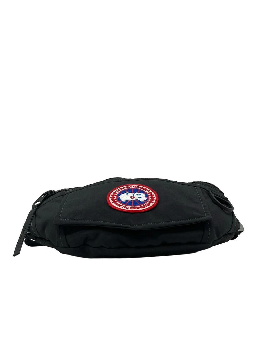 Canada Goose Black Nylon Bum Bag #283852C57B - Picture 5 of 9